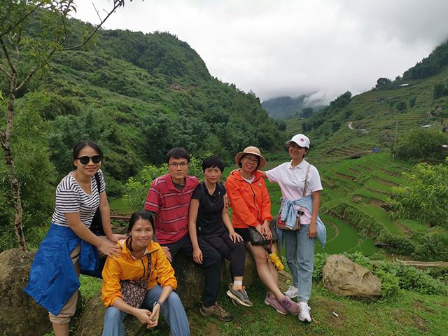 Our team at Sa Phin during an inspection trip