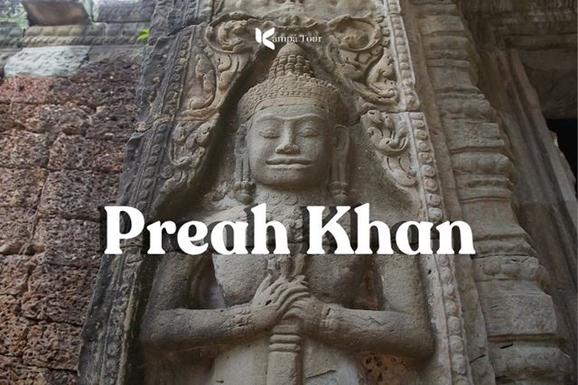 Preah Khan, a temple hidden in the Cambodian jungle