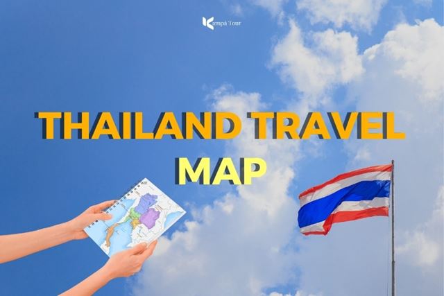 Thailand Tourist Map: 5 Regions & Must-See Places (2025 updated)