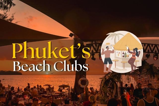 TOP 10 Best Beach Clubs and Bars in Phuket!
