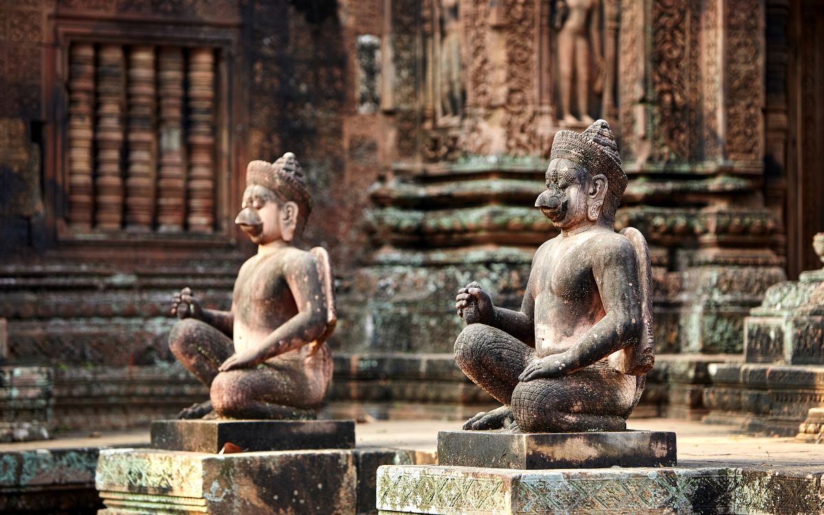 Banteay Srei, el templo más hermoso de arenisca rosa de Angkor
