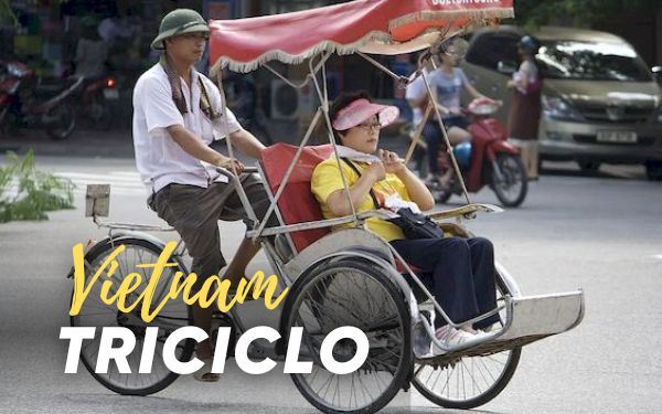 Bicitaxi o triciclo: El transporte emblemático de Vietnam