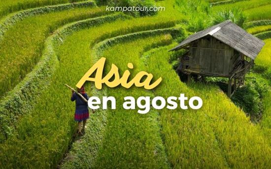 Asia en agosto: Descubre 5 destinos imprescindibles para visitar