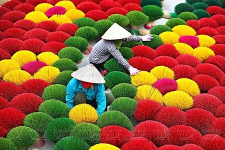 Quang Phu Cau: El pueblo de Incienso cerca de Hanói