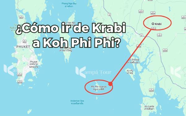 ¿Cómo llegar de Krabi a Koh Phi Phi?
