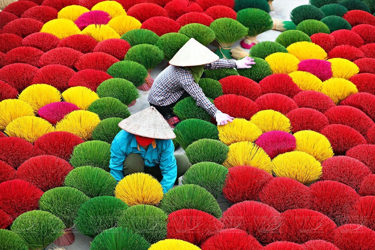 Quang Phu Cau: El pueblo de Incienso cerca de Hanói
