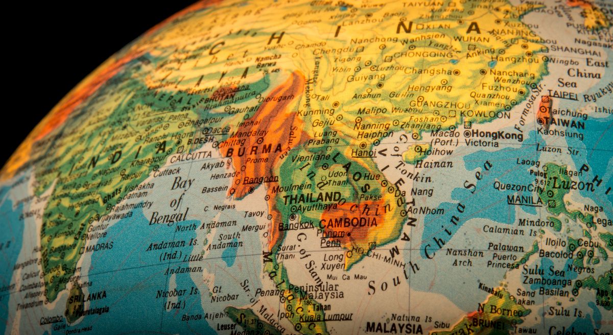 Mapa turístico de Vietnam completo de norte a sur