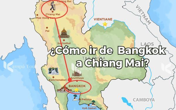 ¿Cómo llegar de Bangkok a Chiang Mai? Guía esencial