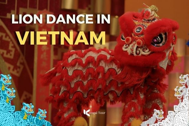 Vietnamese Lion Dance (Múa Lân): A Mesmerizing Festival Highlight