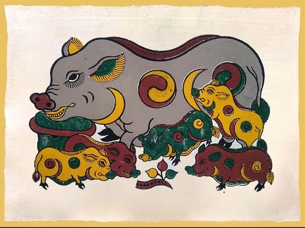 dong ho painting