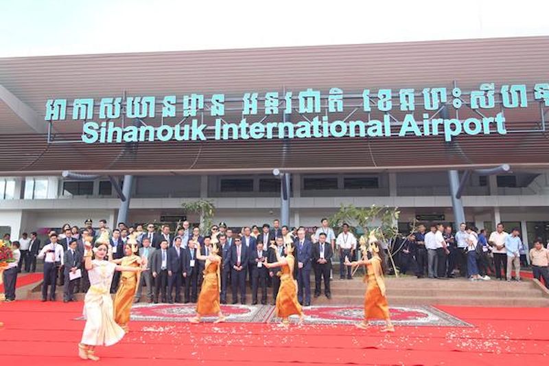 aeropuerto en el sur de camboya