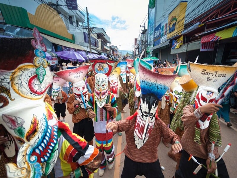Bun Luang and Phi Ta Khon Festival