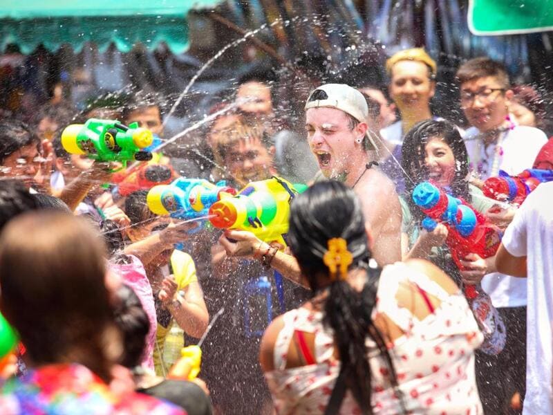 songkran festival, thailand, calendar