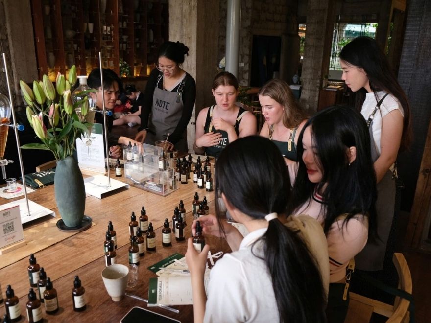 perfume workshop in hanoi