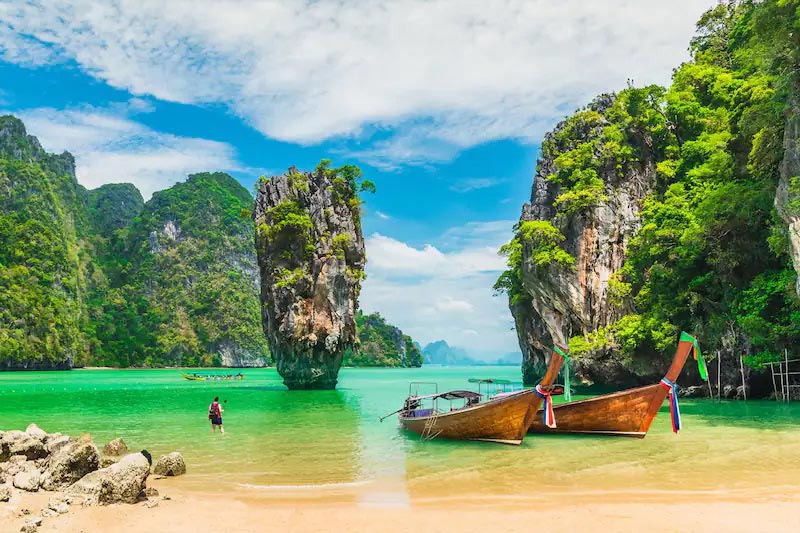 The beauty of Phang Nga Bay