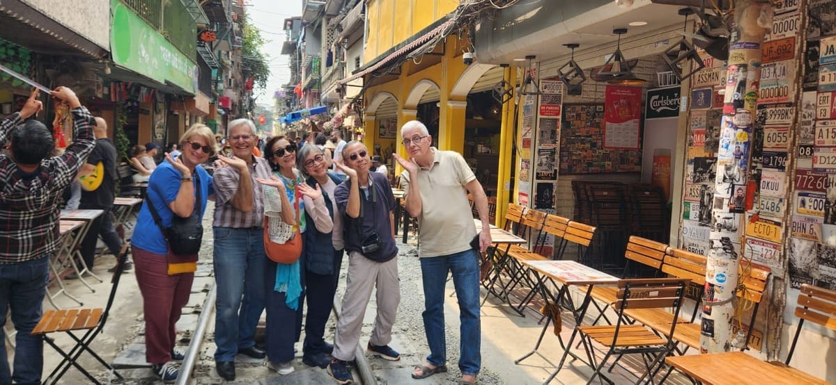 hanoi train street