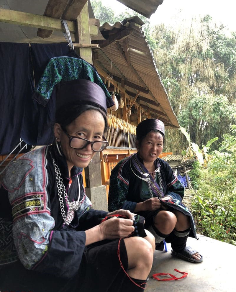 black hmong women