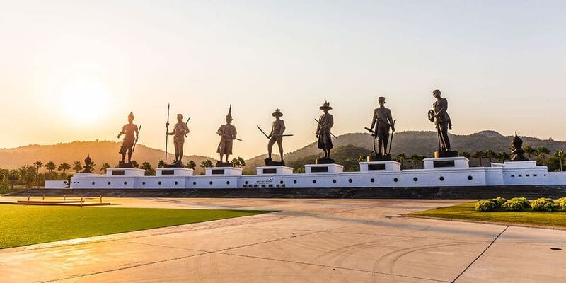 The Tranquility of Rajabhakti Park