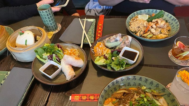 restaurantes vietnamitas en barcelona - boa bao - comida