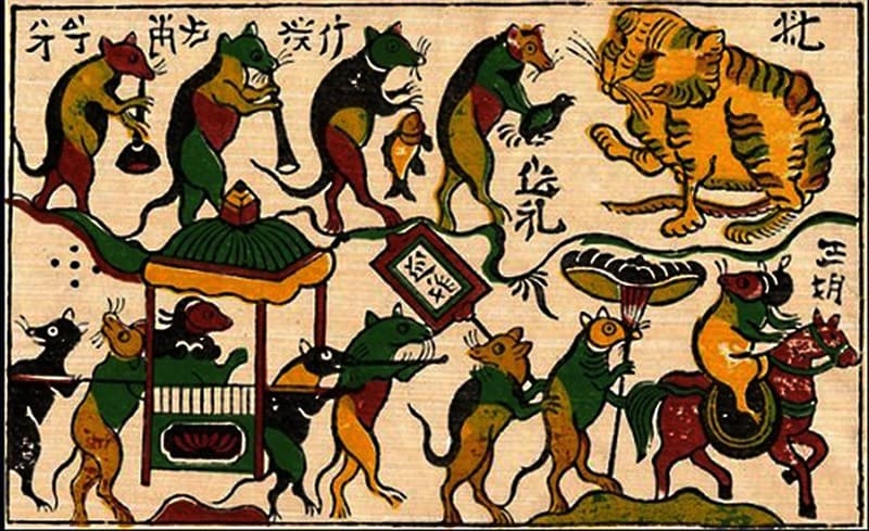 dong ho painting