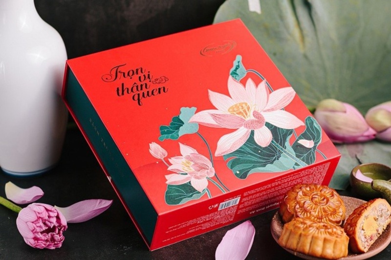 festival del medio otoño en vietnam - pastel de luna