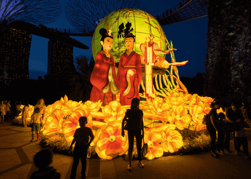 festival del medio otoño - singapur
