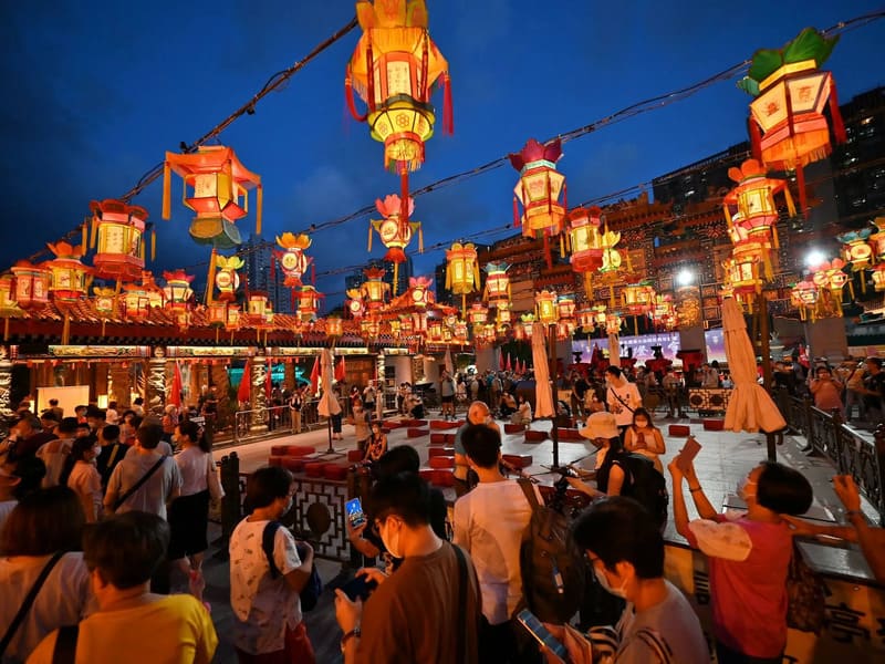 festival del medio otoño en china