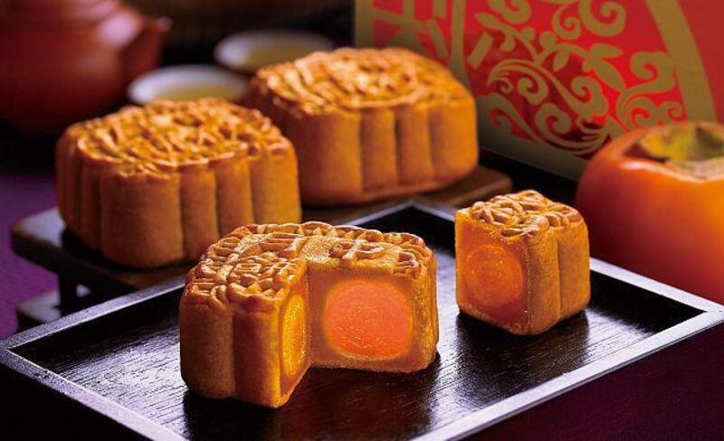 festival del medio otoño en china - pastel de luna