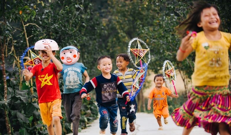 festival del medio otoño en vietnam - niños