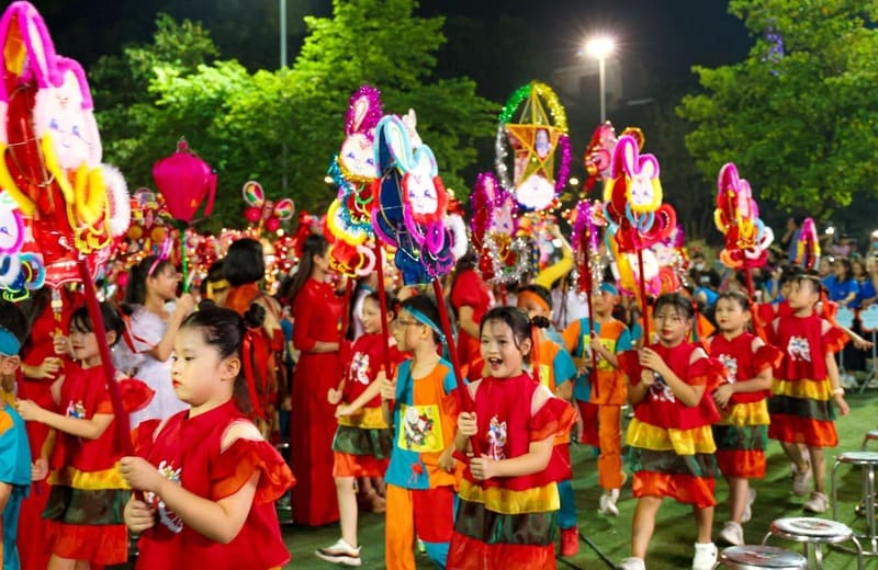 festival del medio otoño en asia