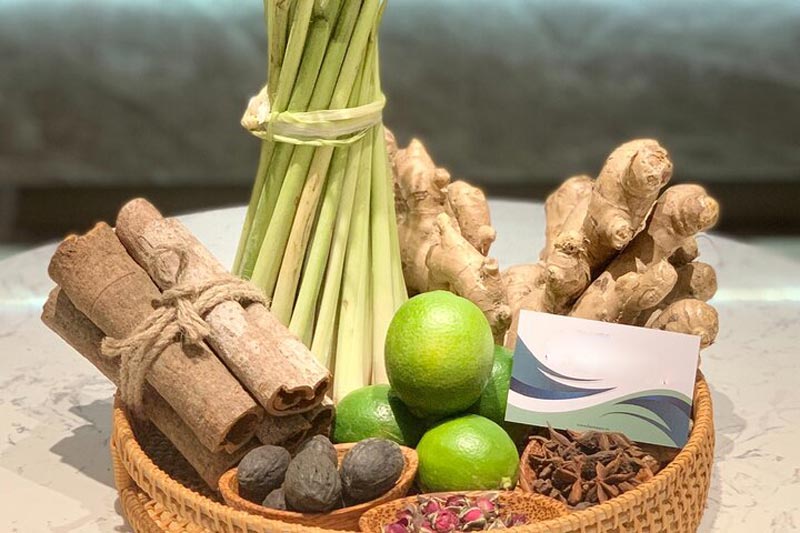 Herbal massage in Vietnam
