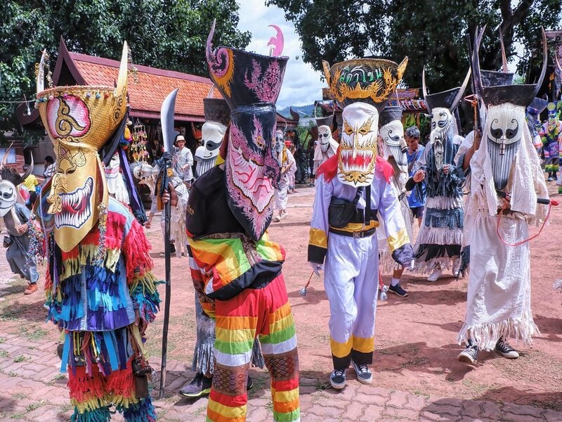 Bun Luang and Phi Ta Khon Festival
