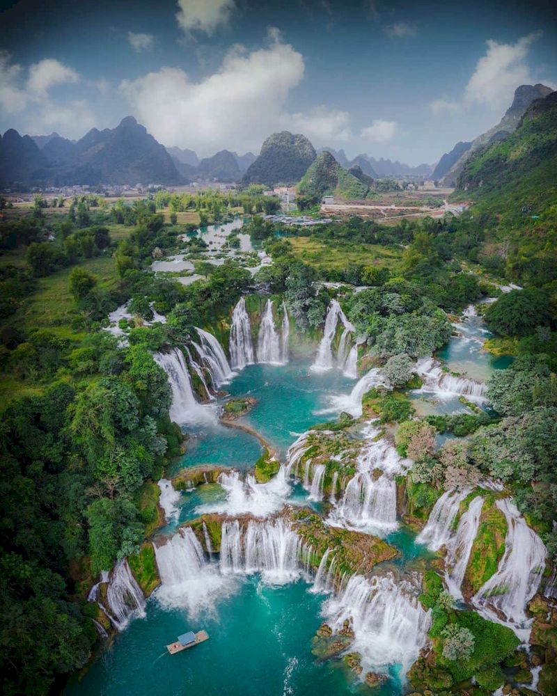 cascada de ban gioc