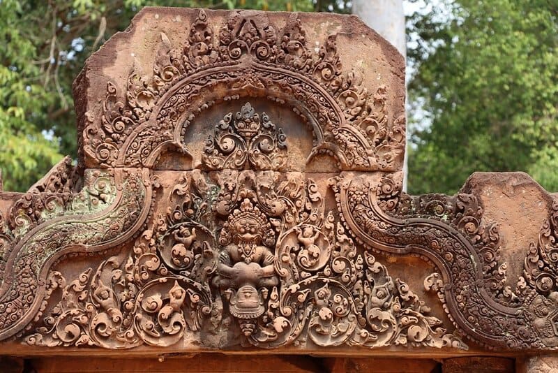 arquitectura de banteay srei