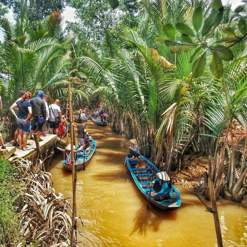 Boating in Ben Tre is an activity not to be missed.