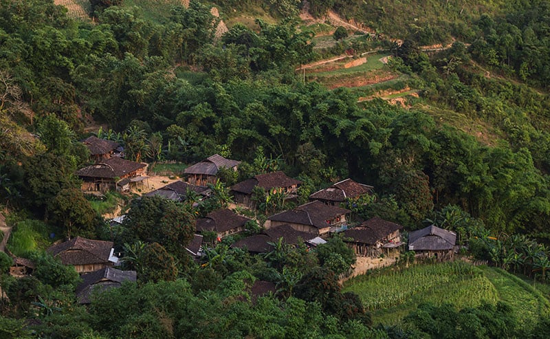 The mountainous region of Bao Lac - Cao Bang where the Black Lolo live - Source: Dominique Linel