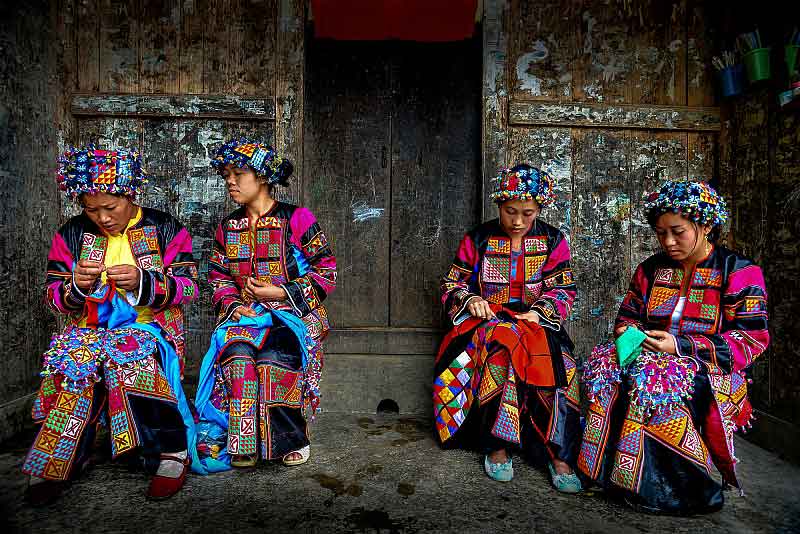 the Flowery Lolo subgroup in Ha Giang