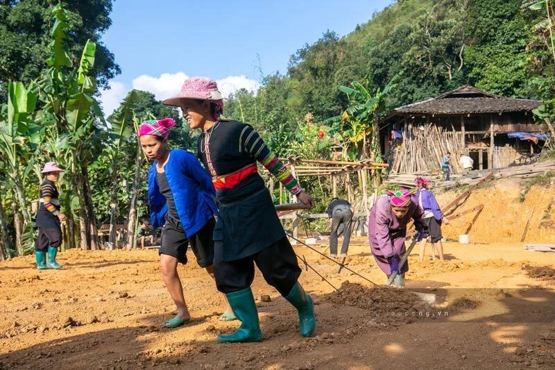 Agriculture of the Black Lo Lo people