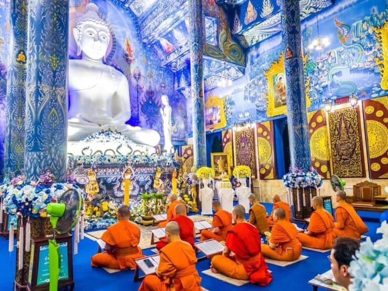 Main Shrine of the Blue Temple