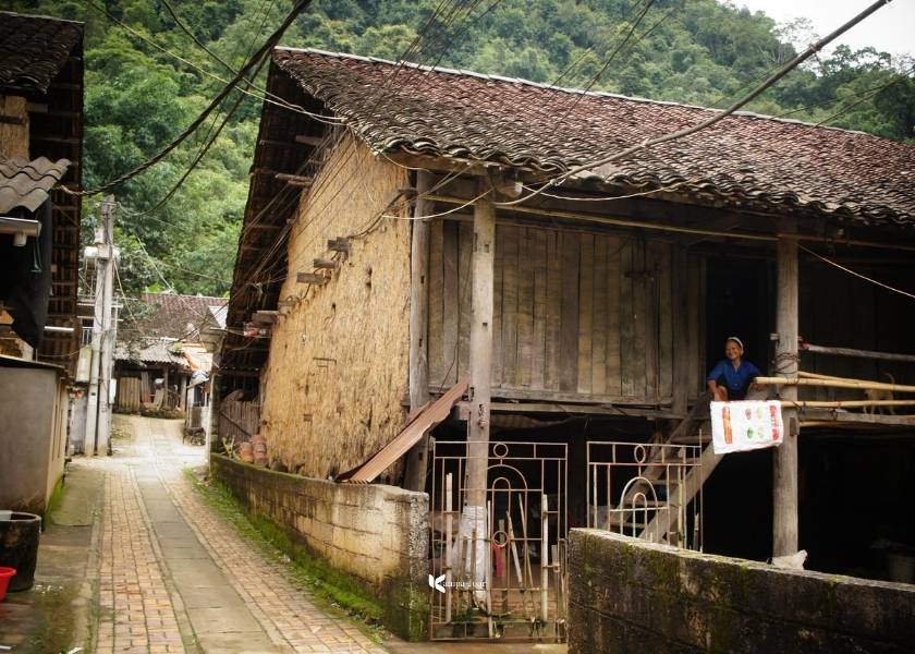 Take a stroll around the blacksmith village