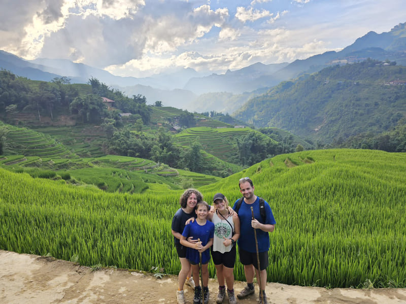 trekking in sapa