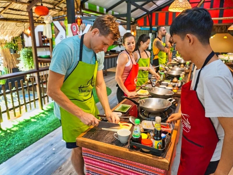 Christmas Cooking Class in Thailand
