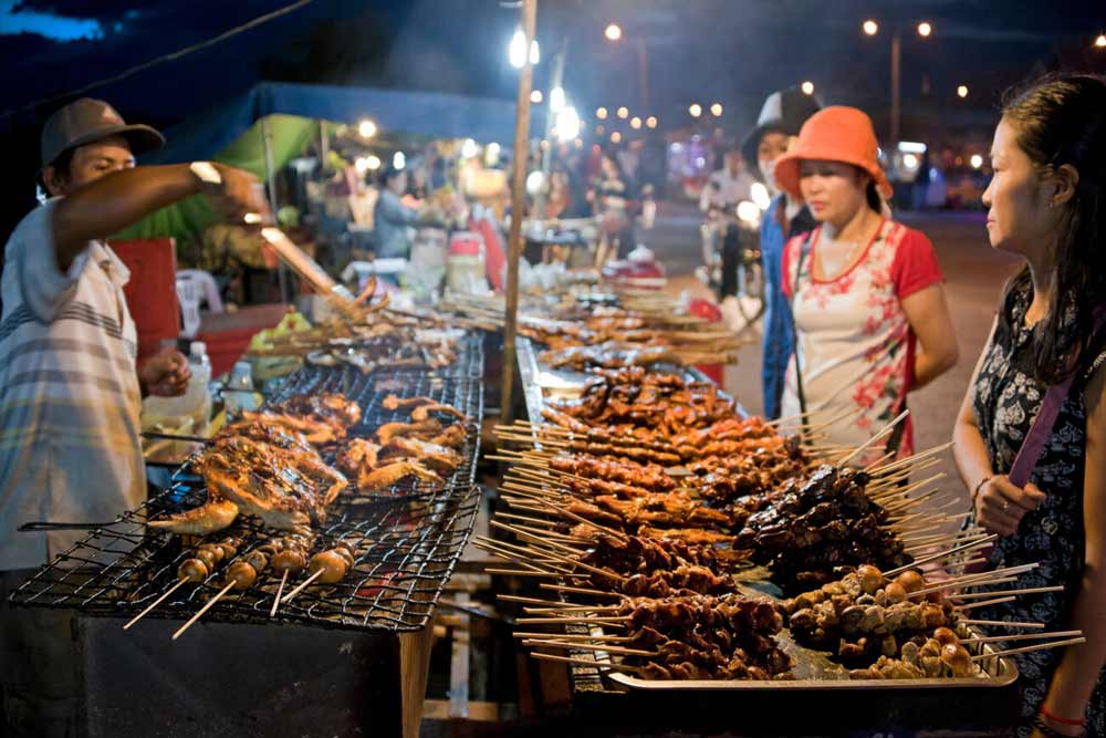 comida callejera en camboya-sang ko ang