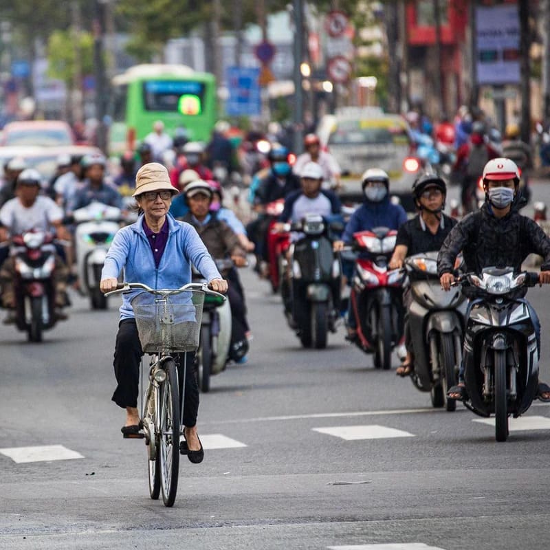 crossing the streets
