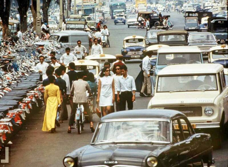 crossing the streets