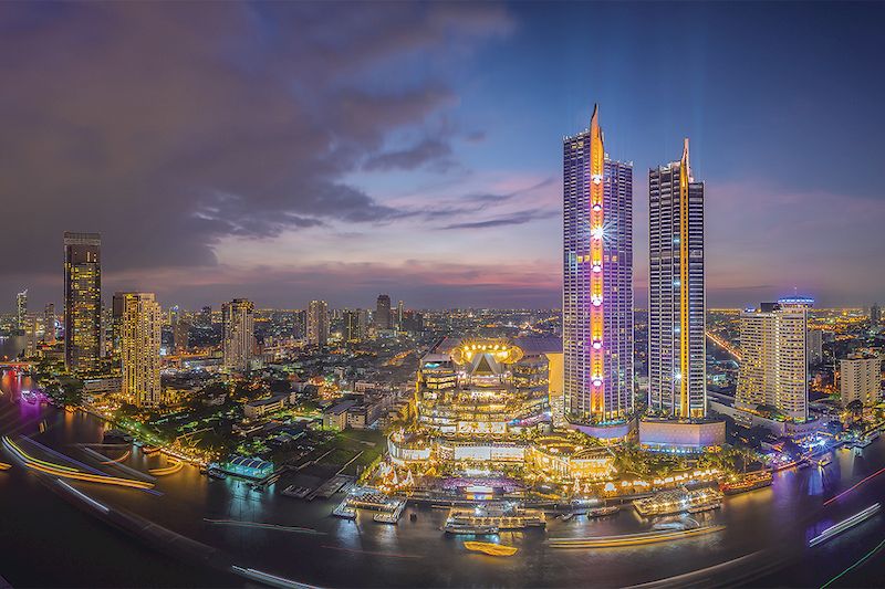 ICONSIAM tiene la vista panorámica al río Chao Phraya. Foto: internet