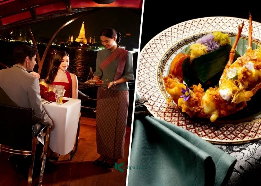 Dining and culinary experience at Manohra Cruise