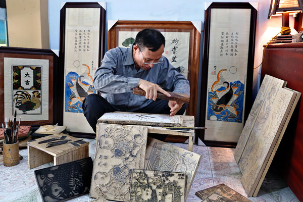 dong ho painting