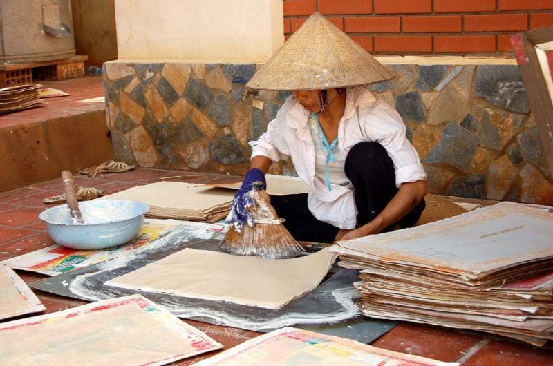 dong ho painting
