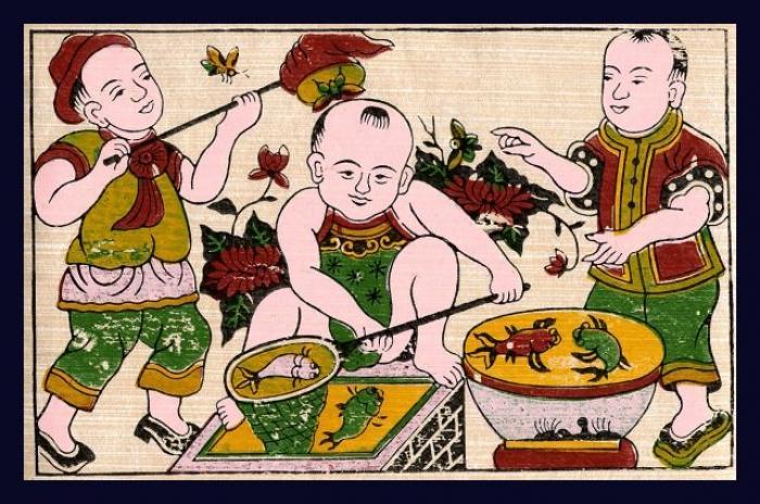 dong ho painting